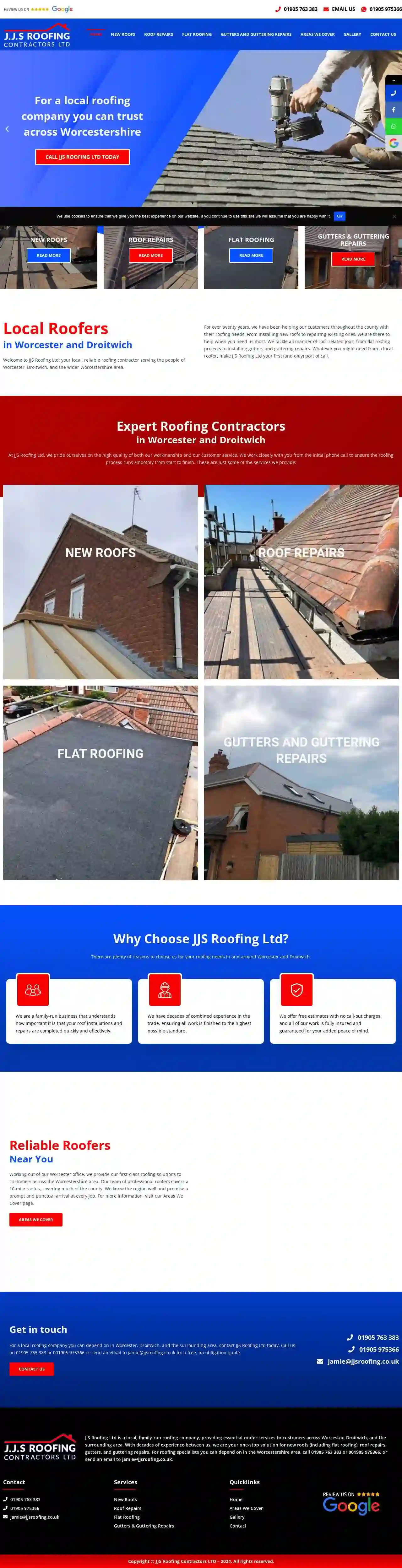 JJS Roofing Contractors Ltd