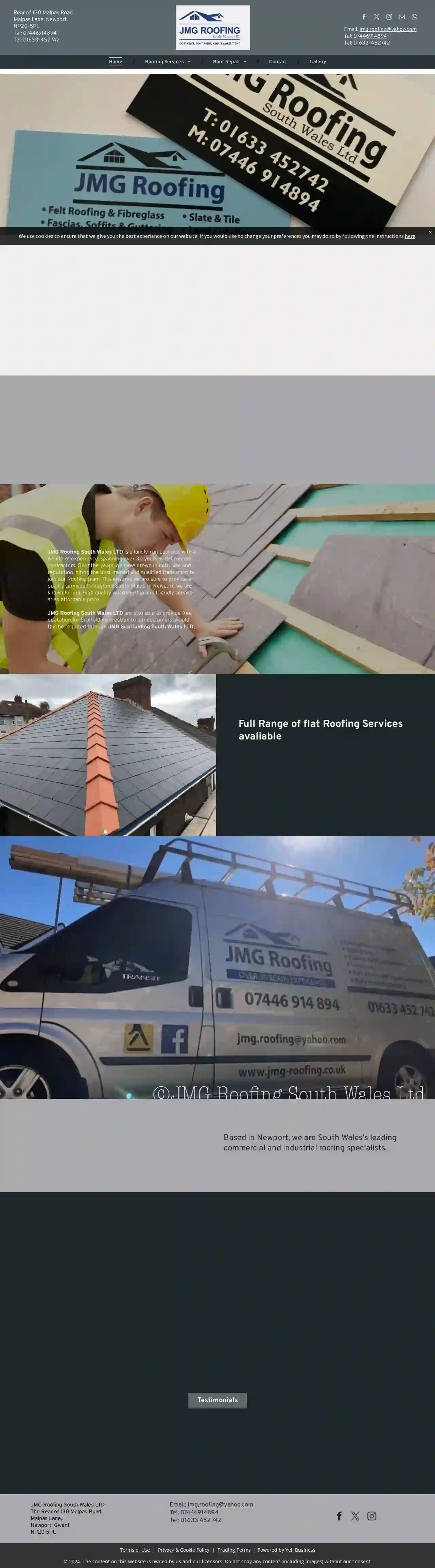 JMG Roofing South Wales LTD