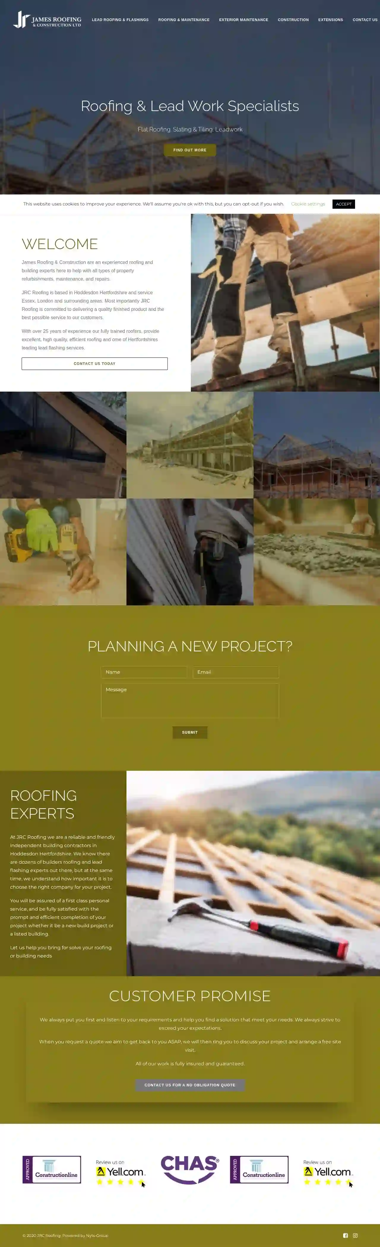 James Roofing & Construction