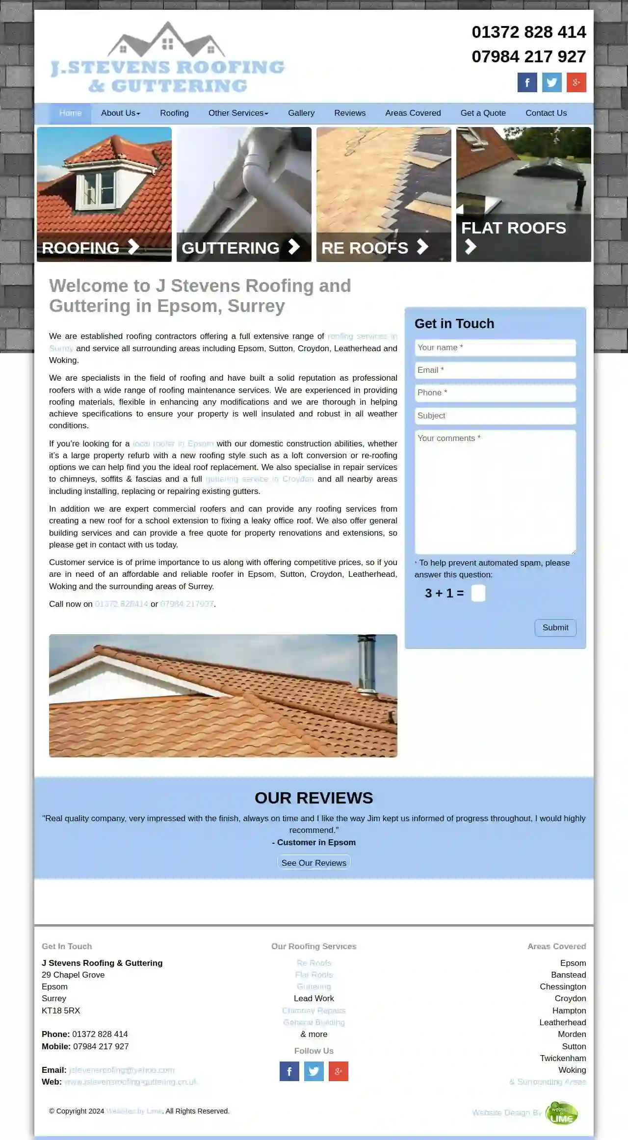 J Stevens Roofing & Guttering