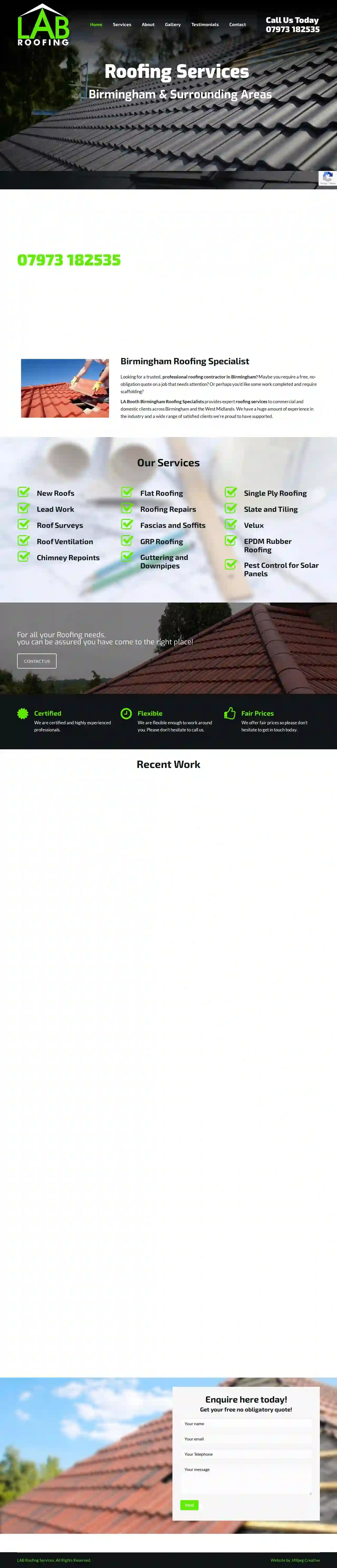 LAB Roofing Services