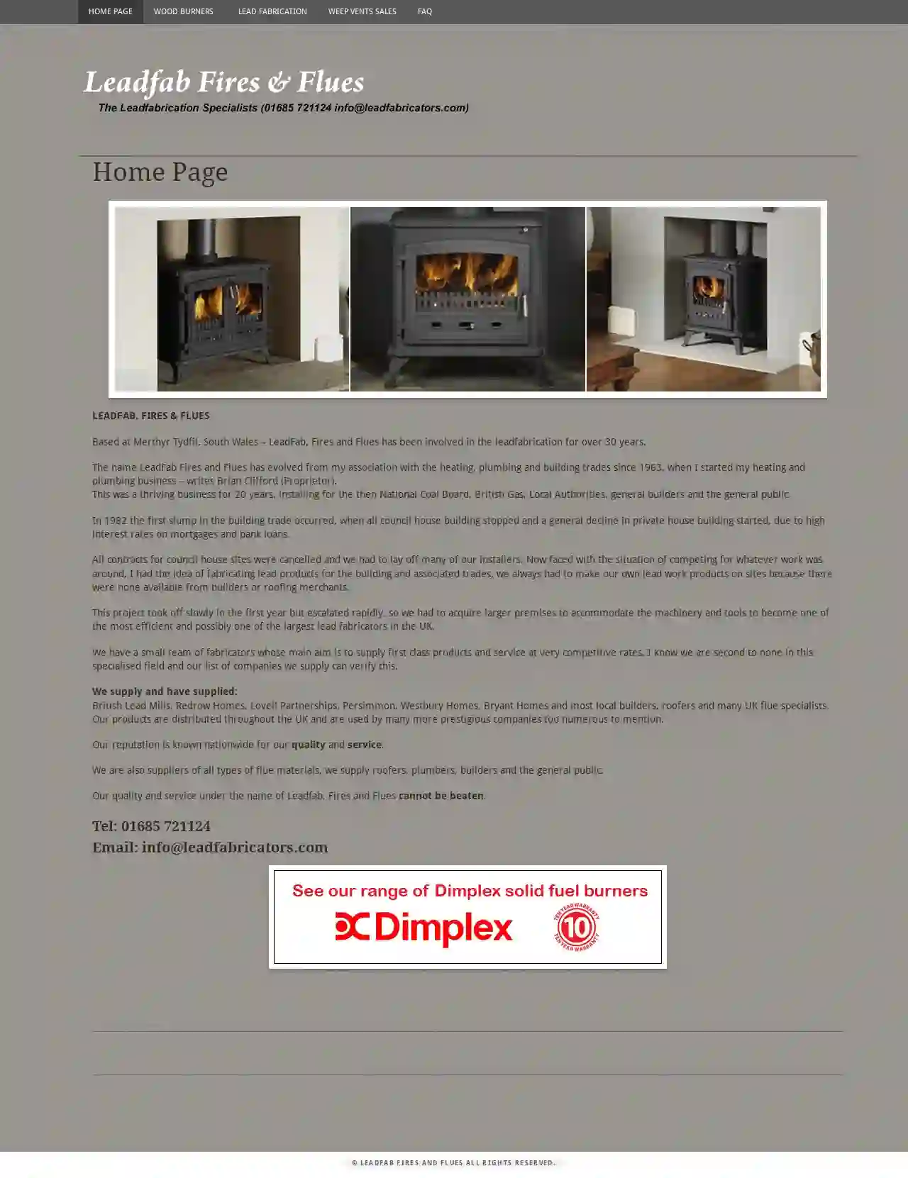 Leadfab Fires & Flues