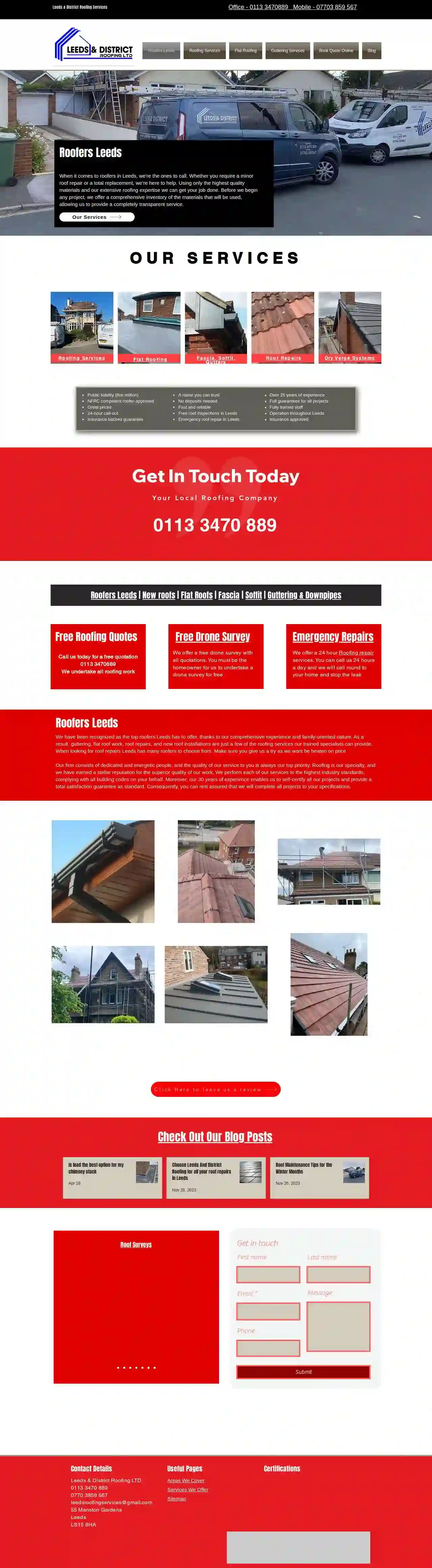 Leeds And District Roofing Services LTD