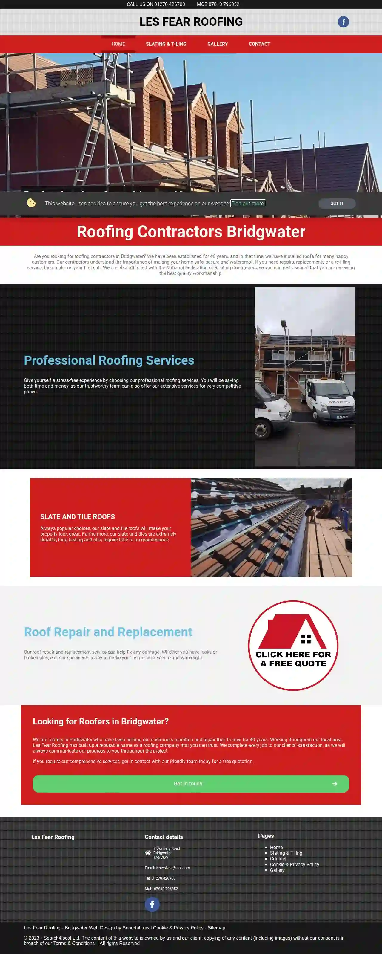 Les Fear Roofing