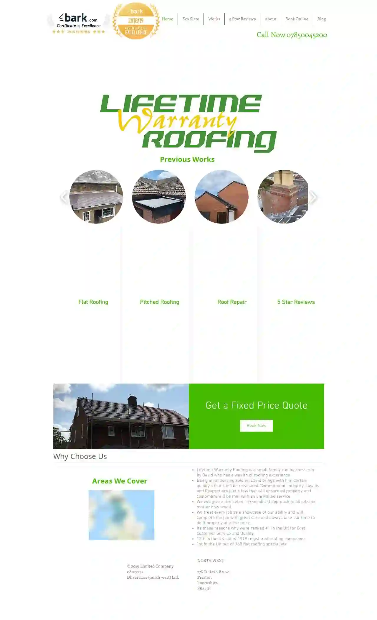 Liftime Warranty Roofing