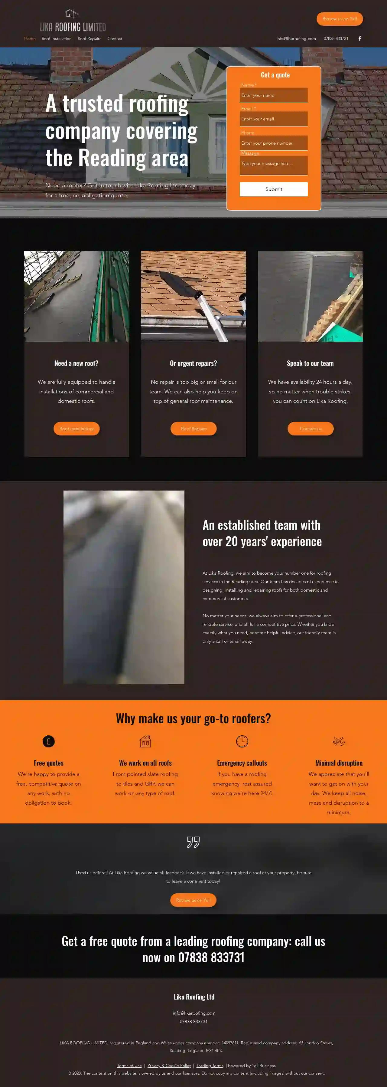 Lika Roofing Ltd (Berkshire)
