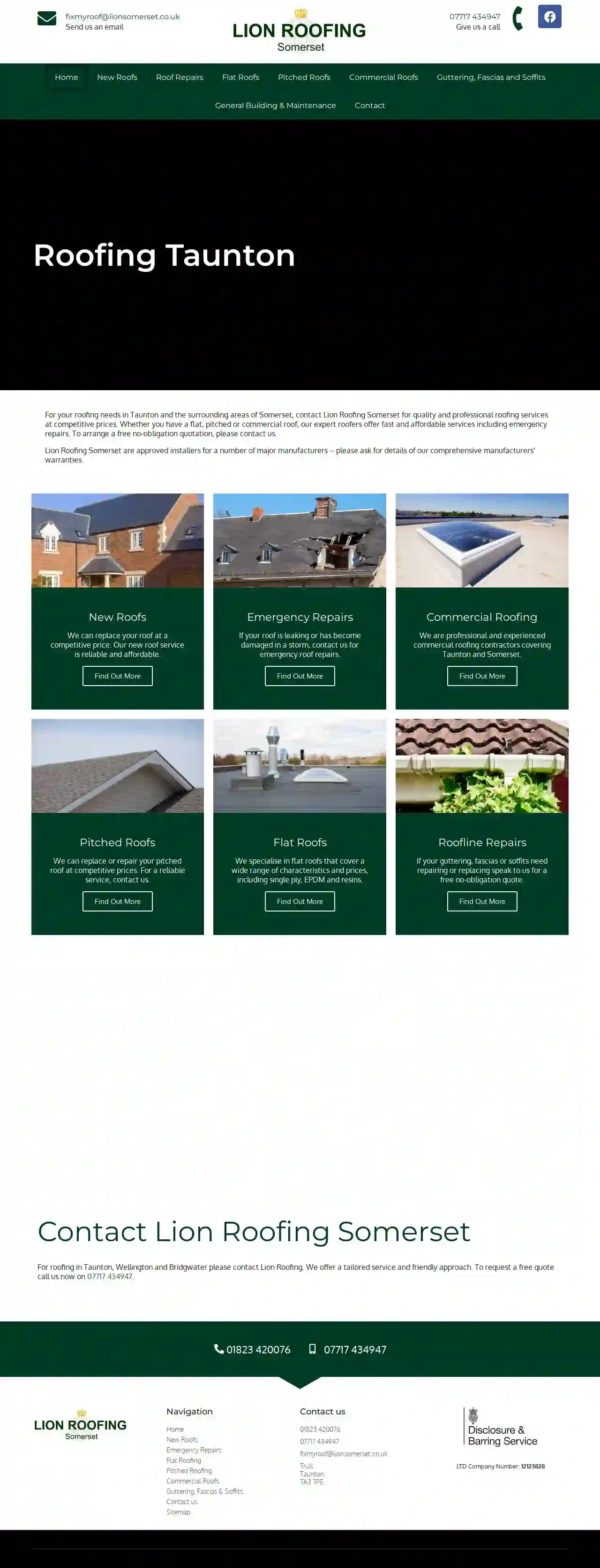 Lion Roofing Somerset