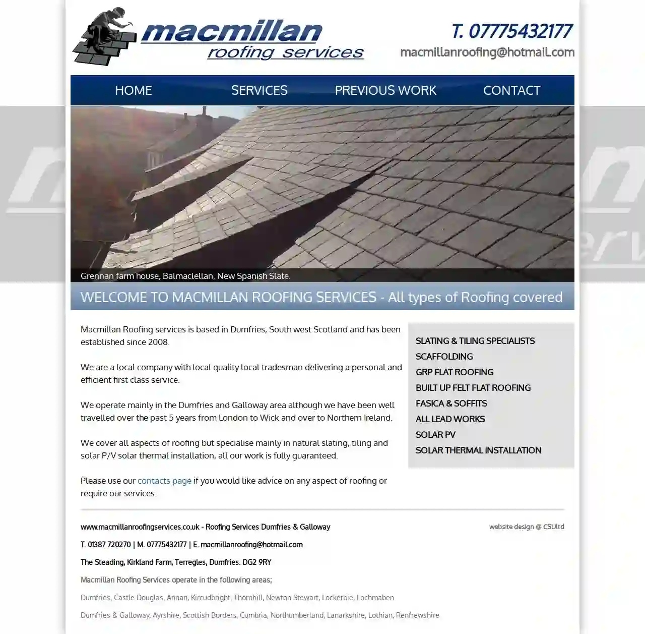 Macmillan Roofing Services