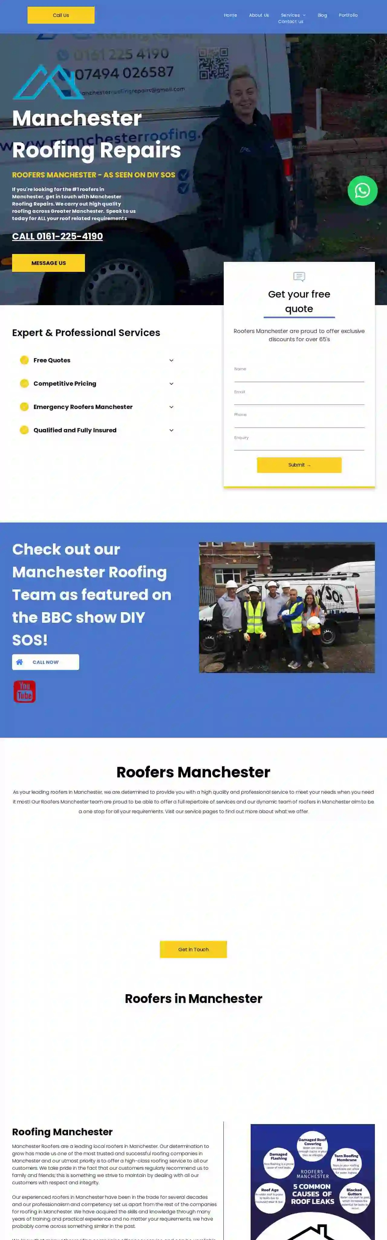 Manchester Roofing Repairs