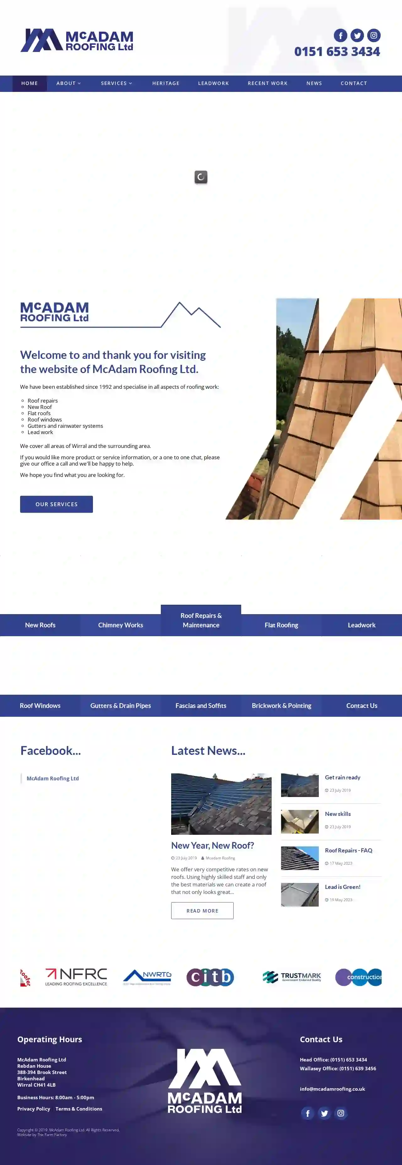 McAdam Roofing Ltd