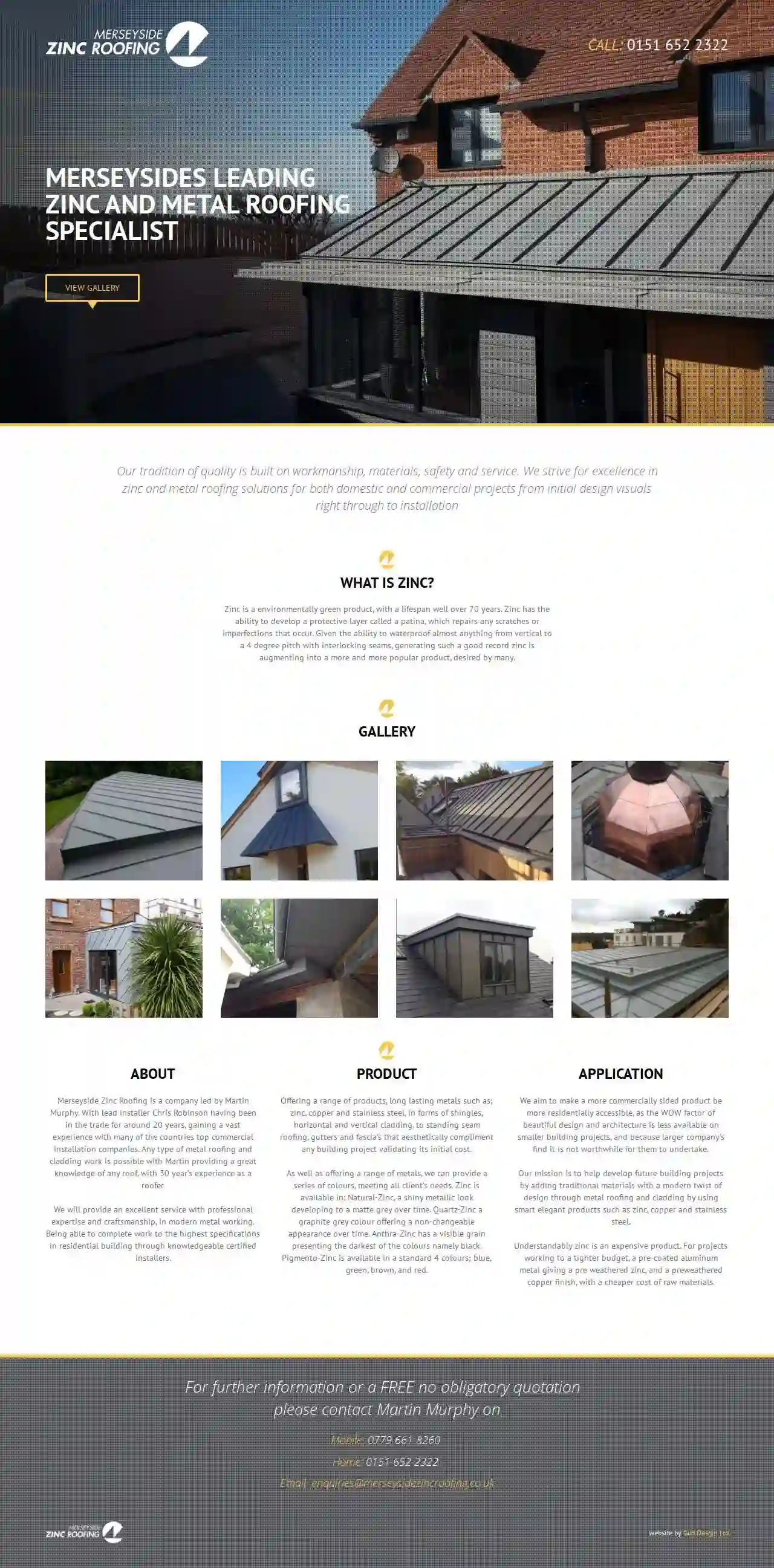 Merseyside Zinc Roofing