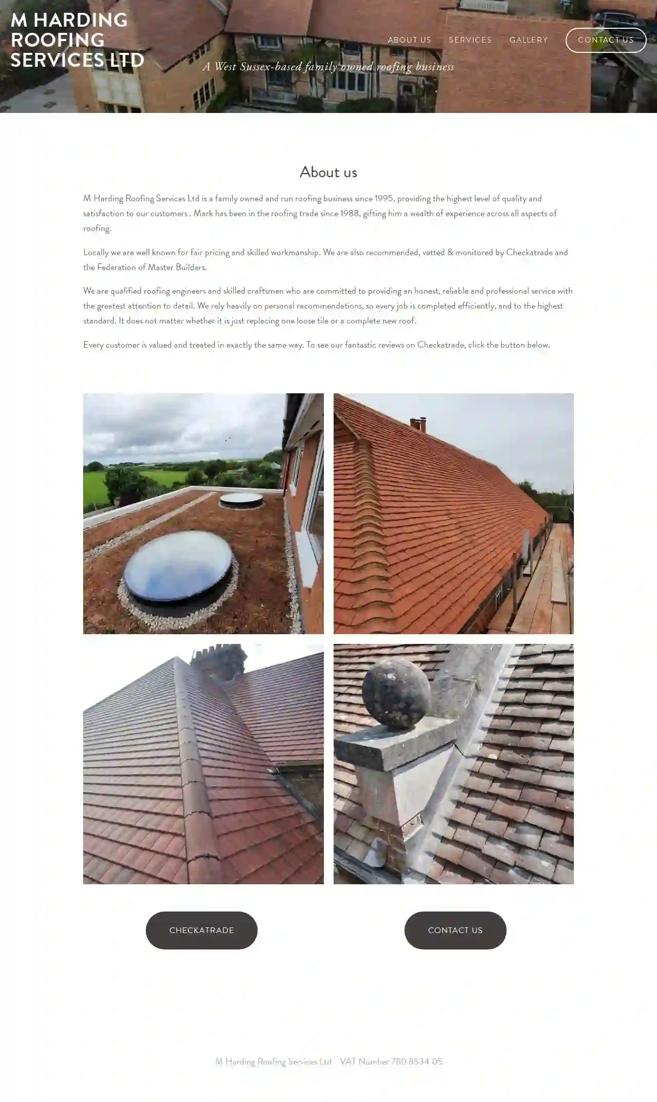 Harding M Roofing Services Ltd