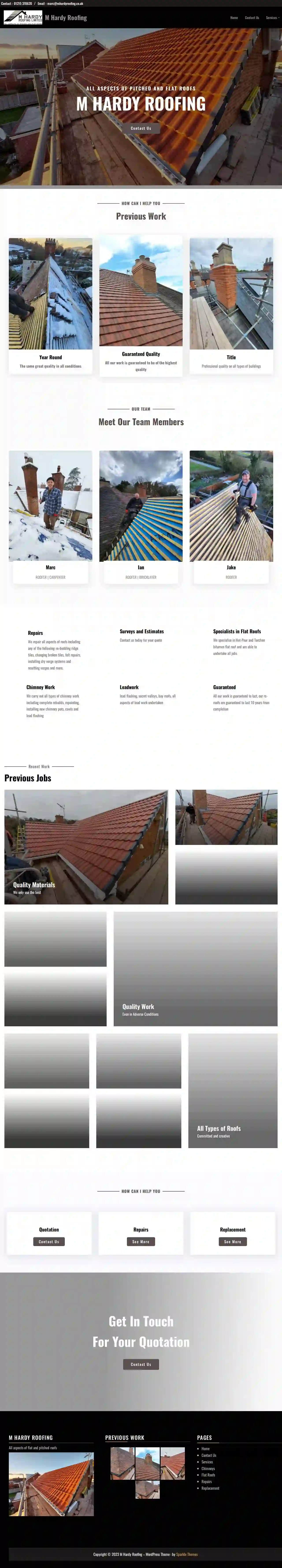 M Hardy Roofing Ltd