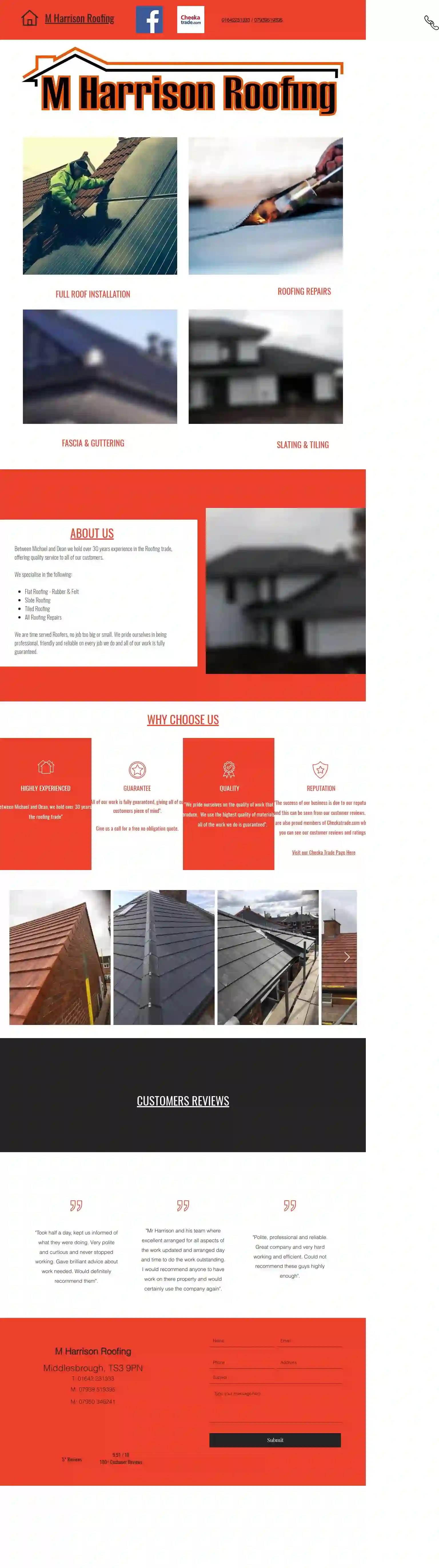 M Harrison Roofing