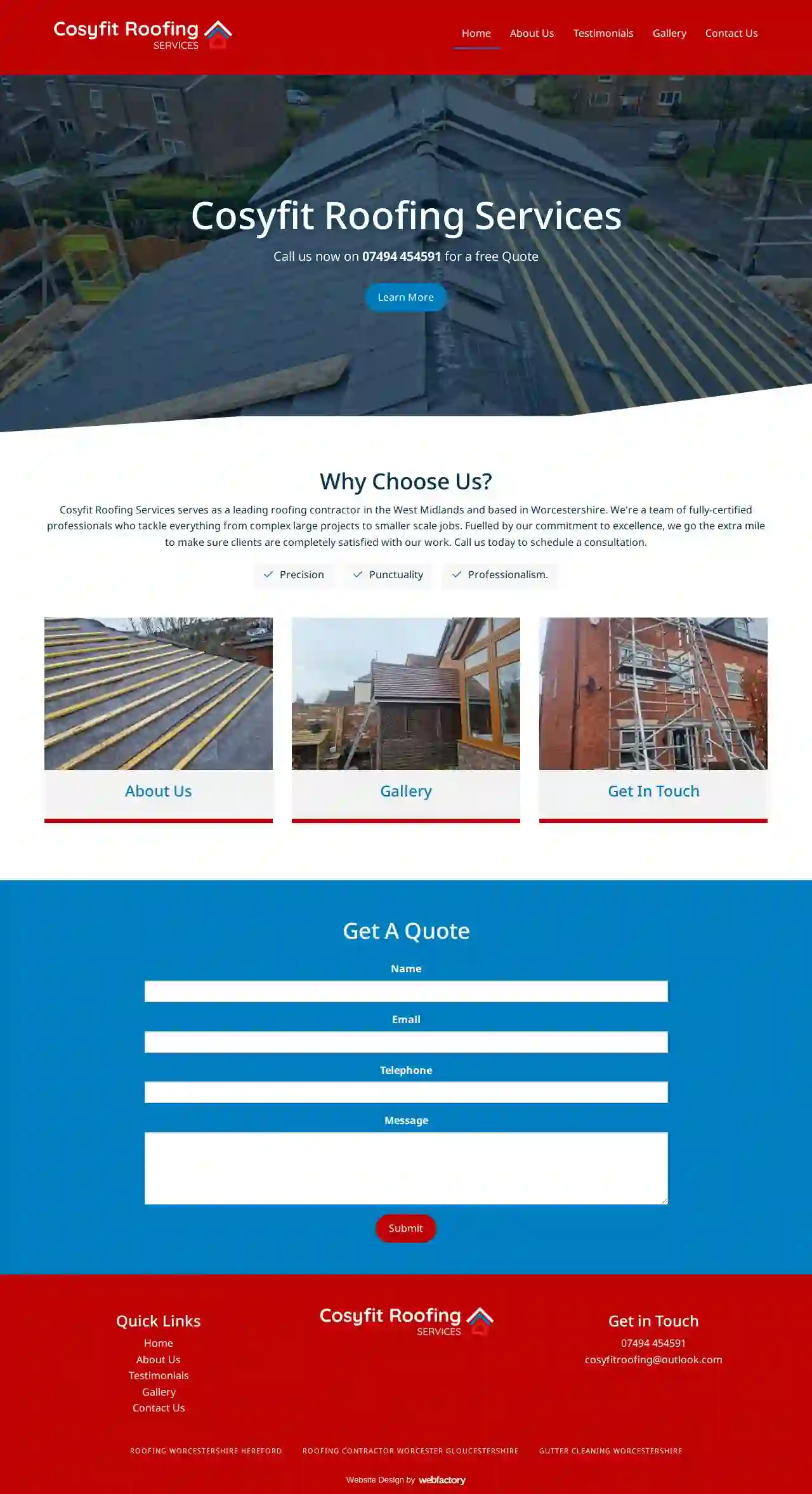 Midland Roofing Services, Worcester