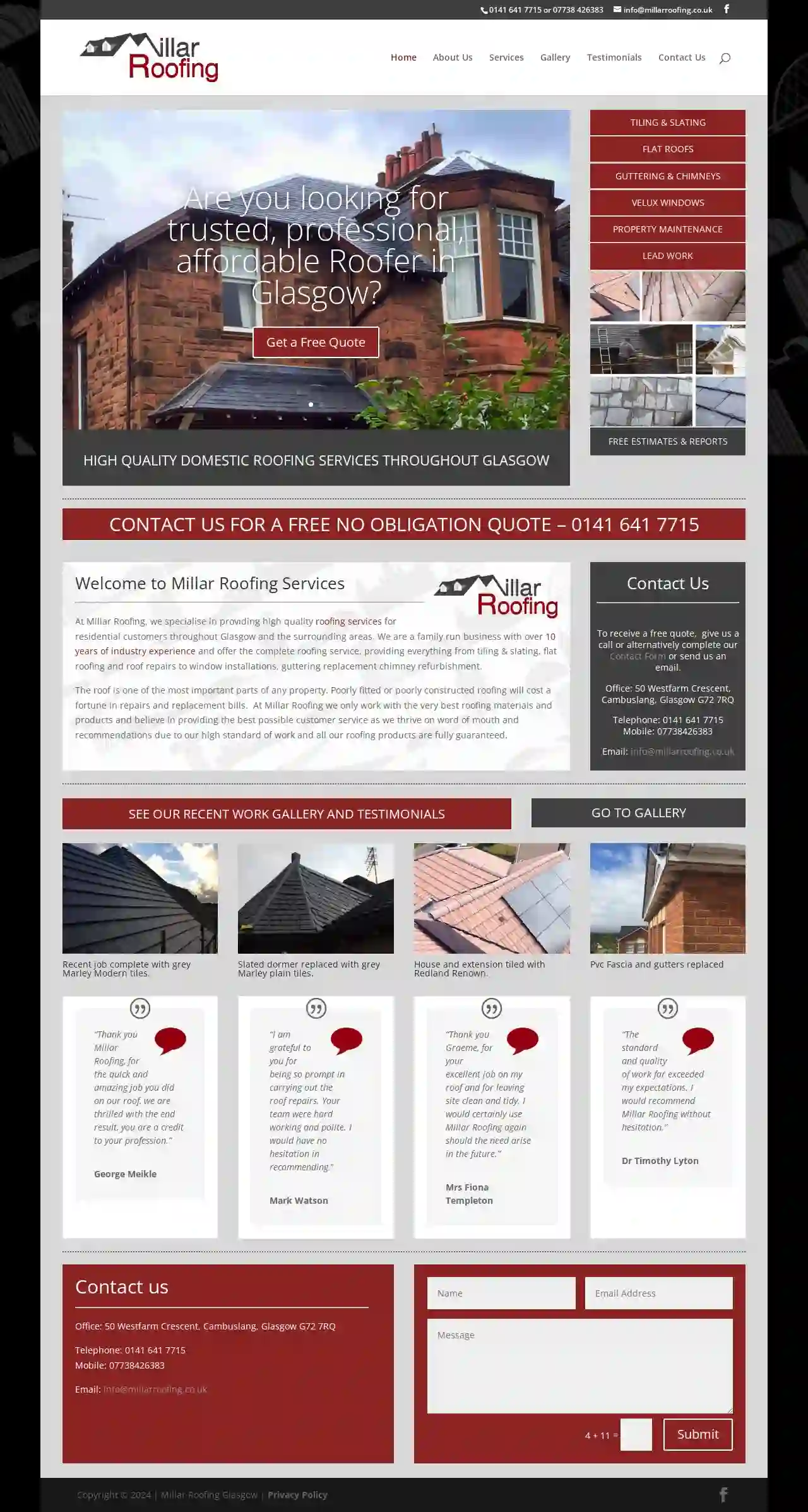 Millar Roofing