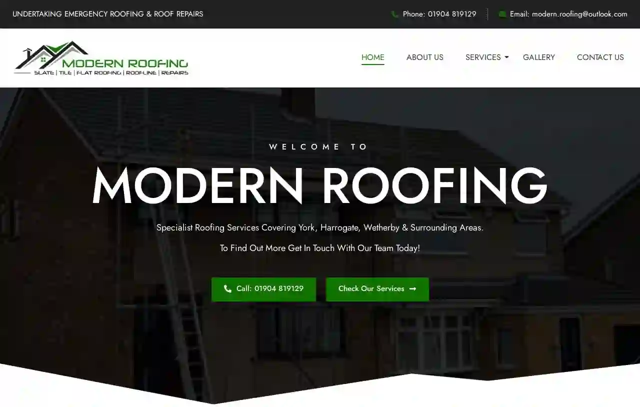 Modern Roofing Yorkshire