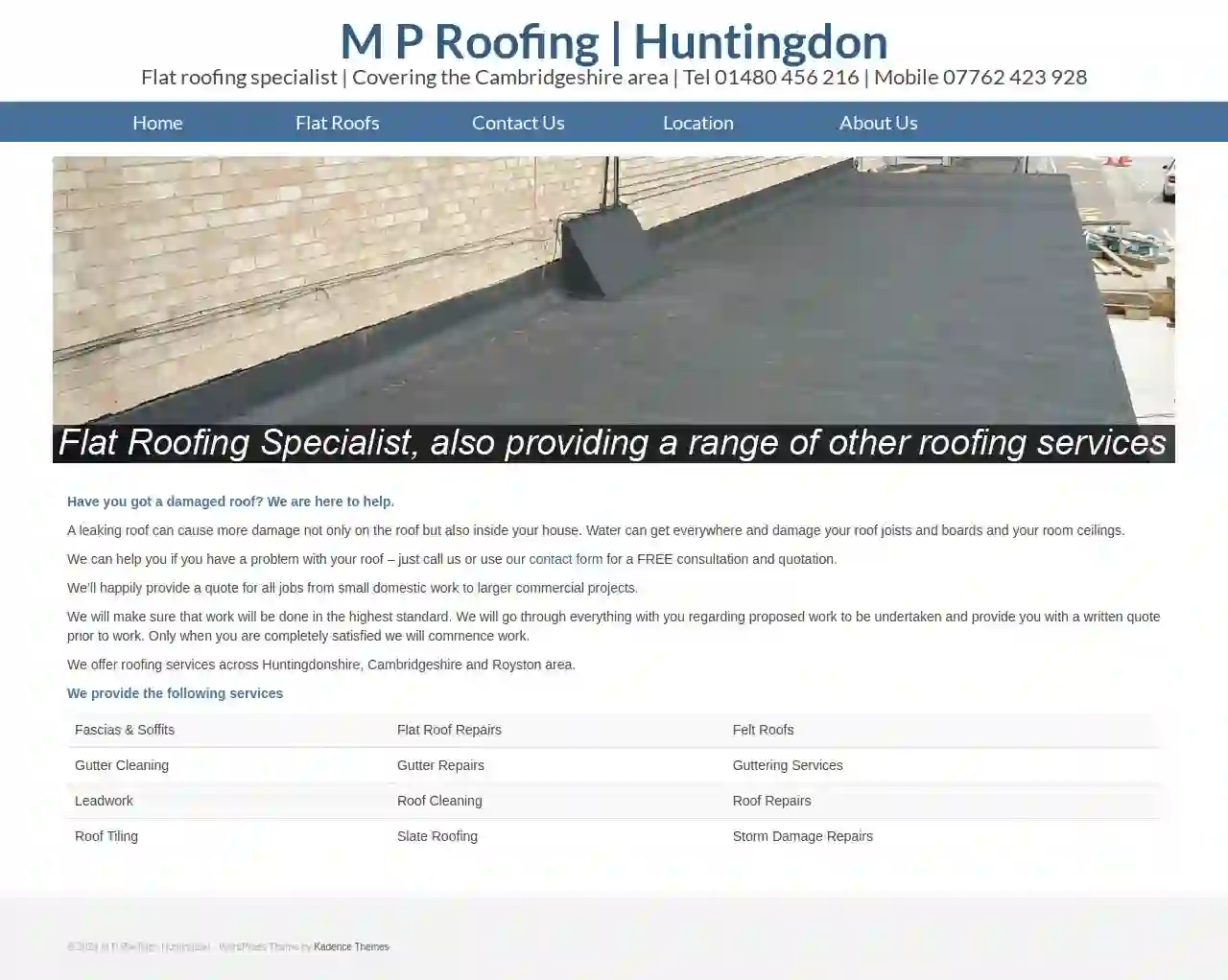 M P Roofing