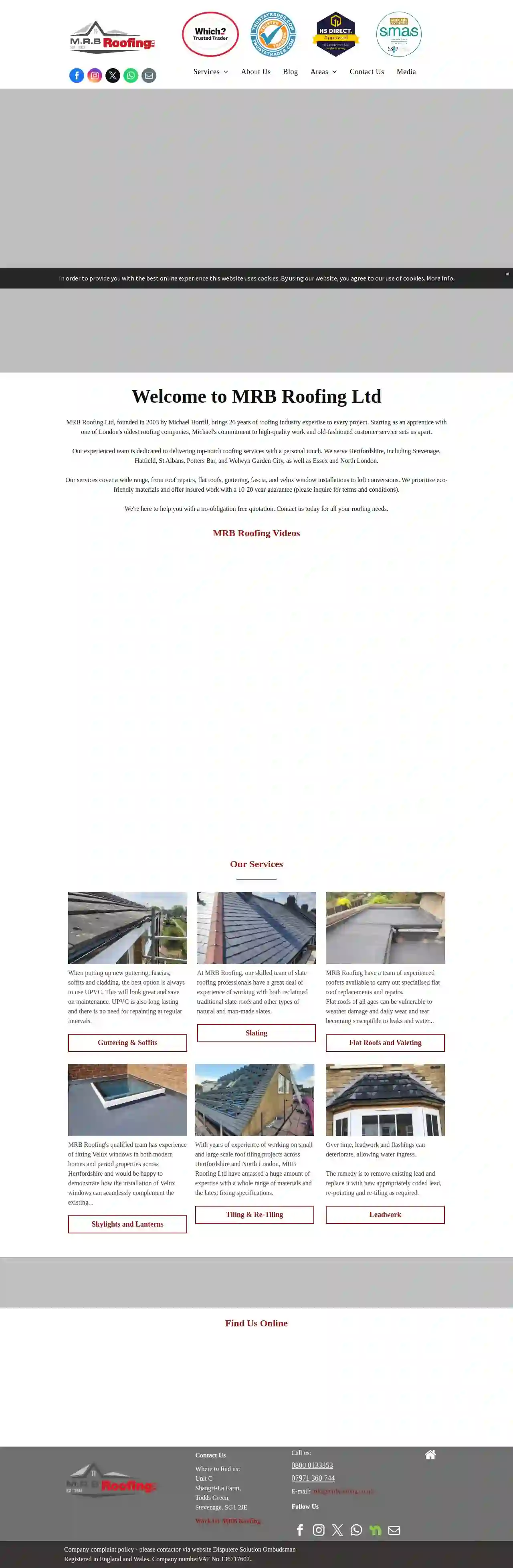 M R B Roofing