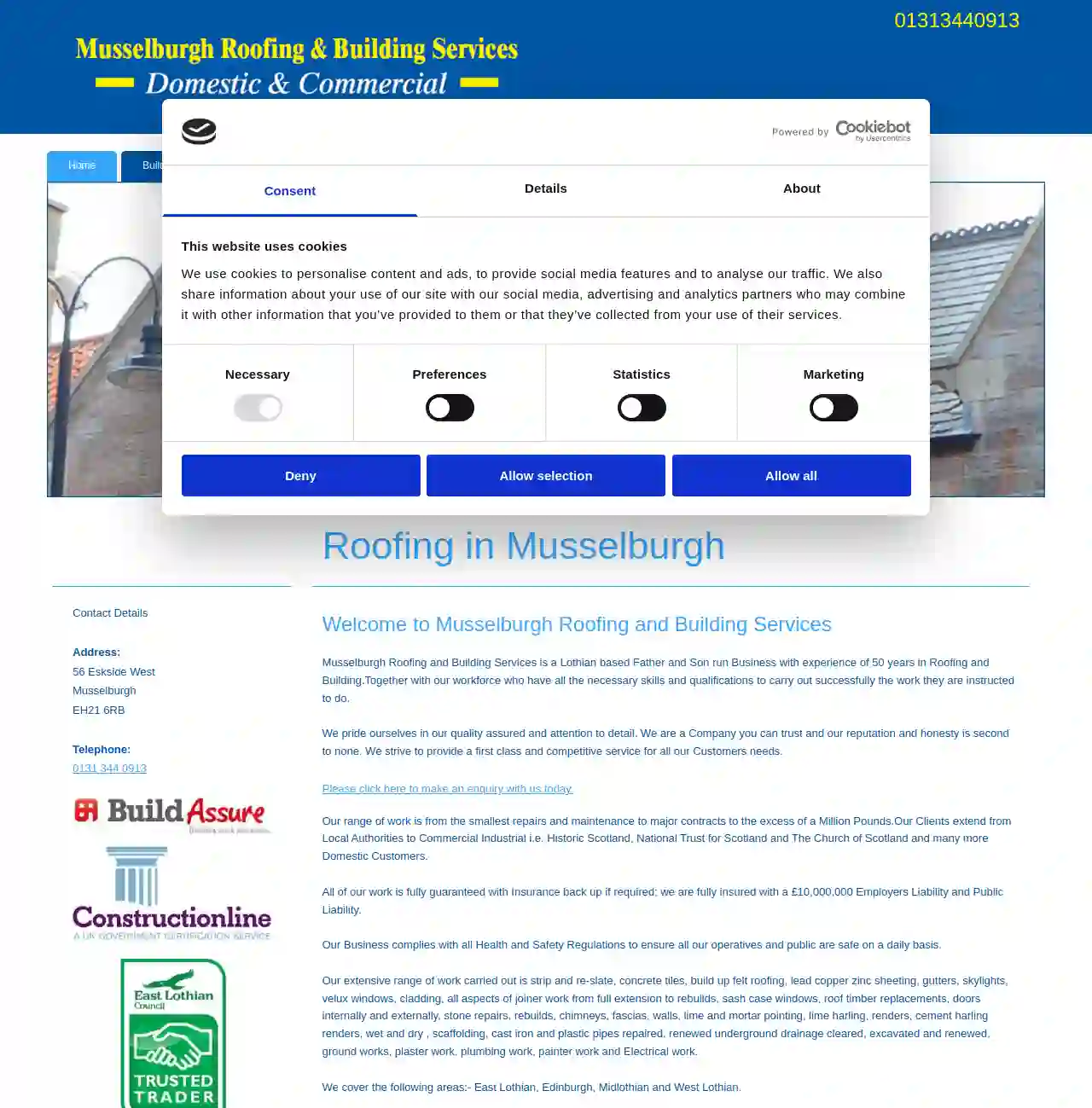 Musselburgh Roofing & Building Services