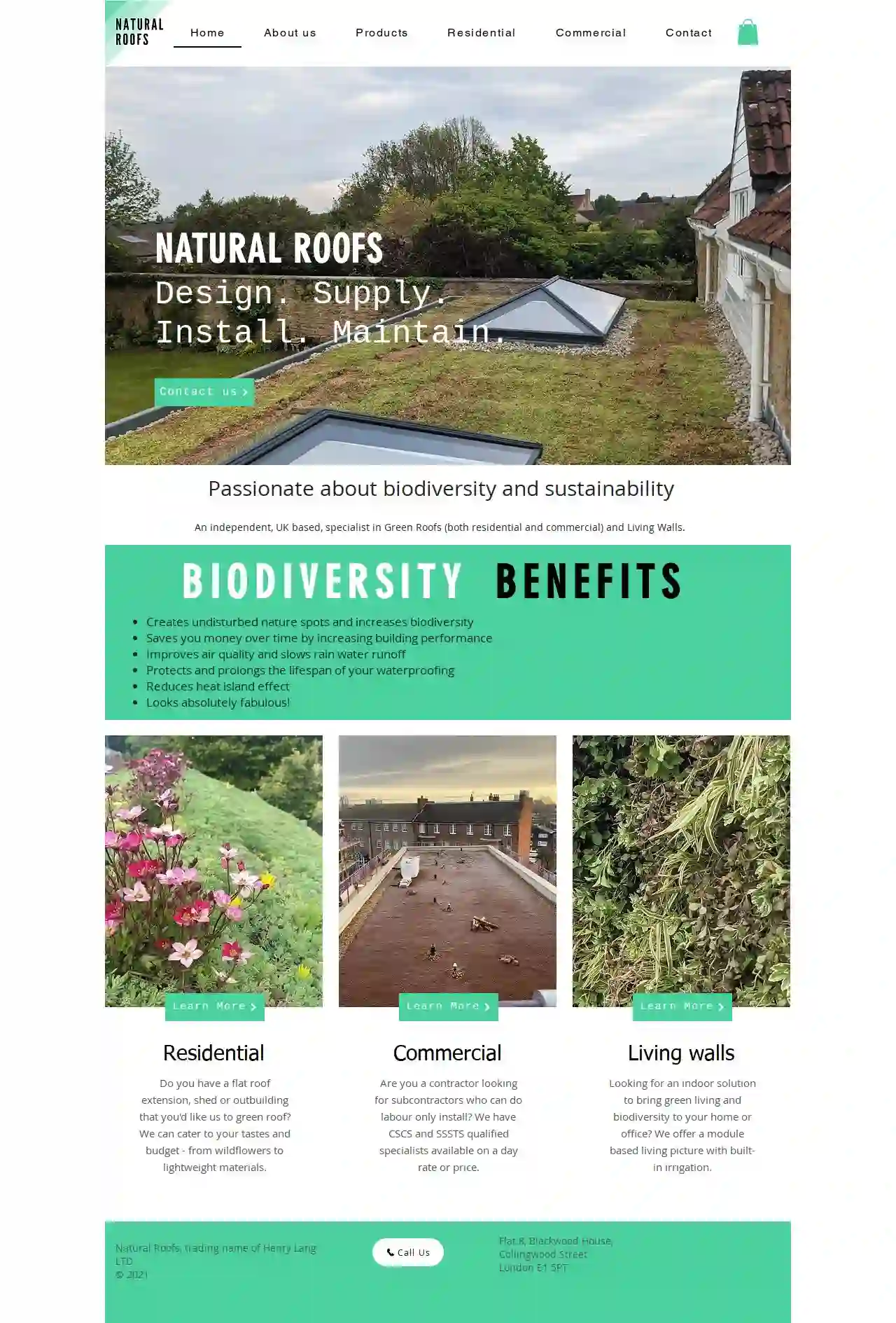 Natural Roofs