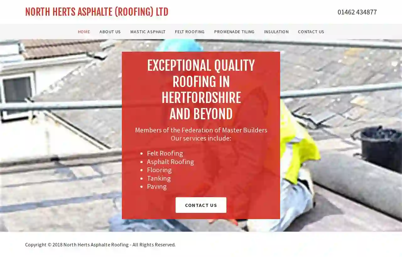 North Herts Asphalte Roofing Ltd