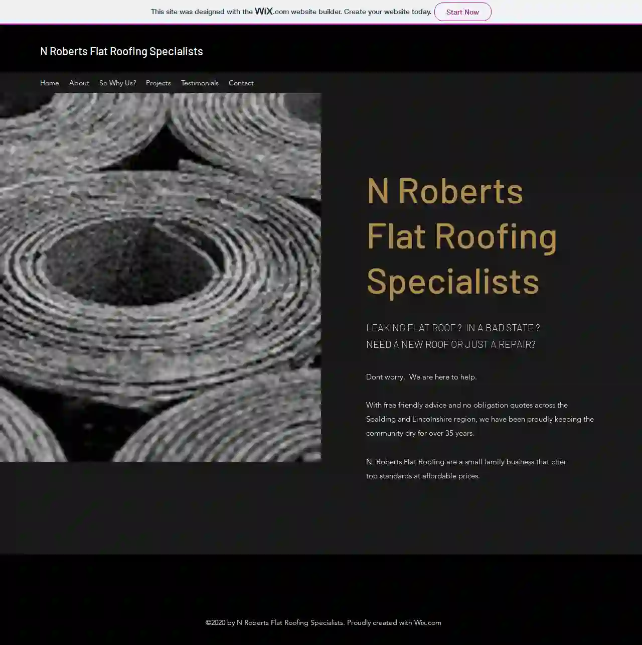 N Roberts Flat Roofing Specialists - Spalding Lincolnshire