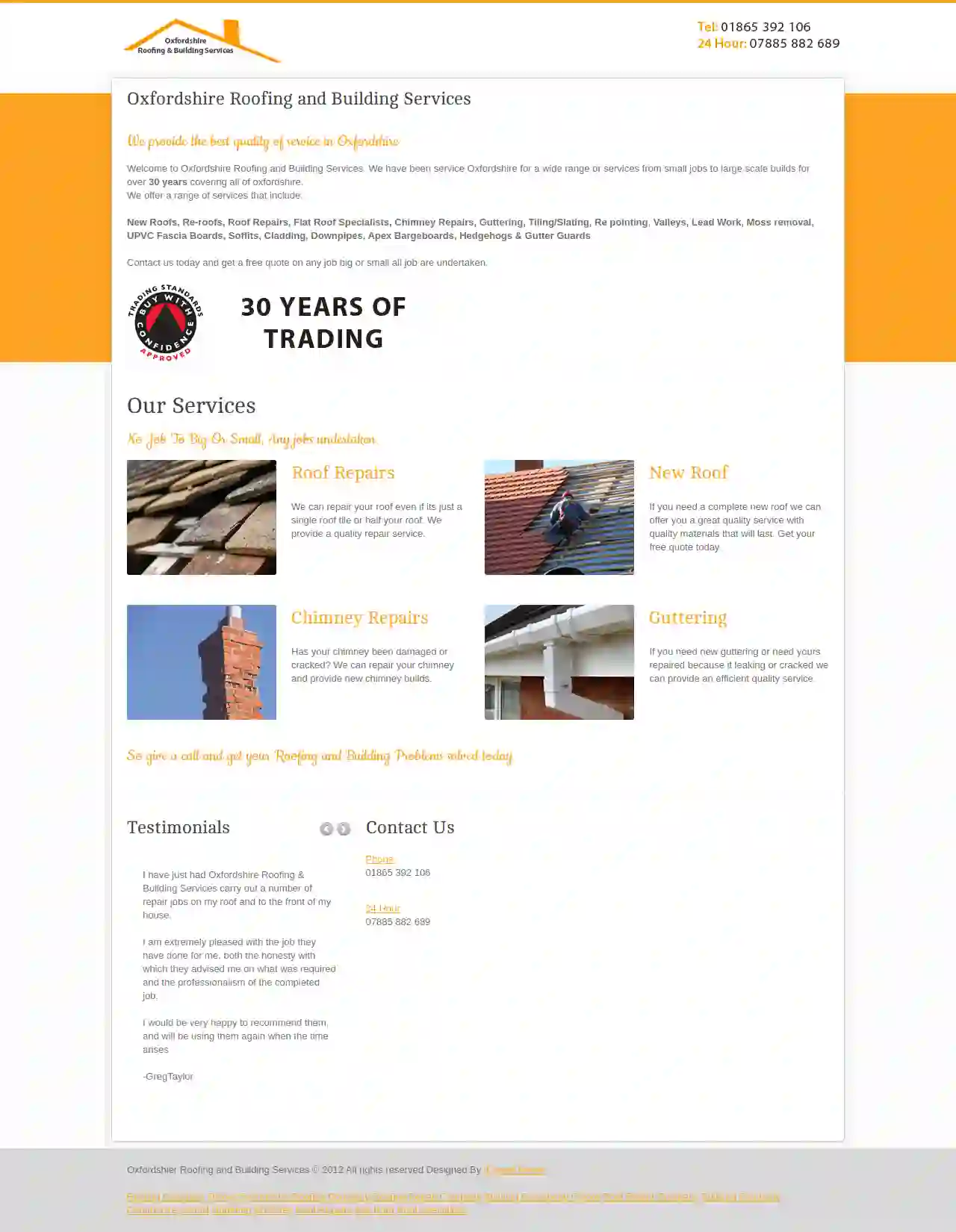 Oxfordshire Roofing & Building Services