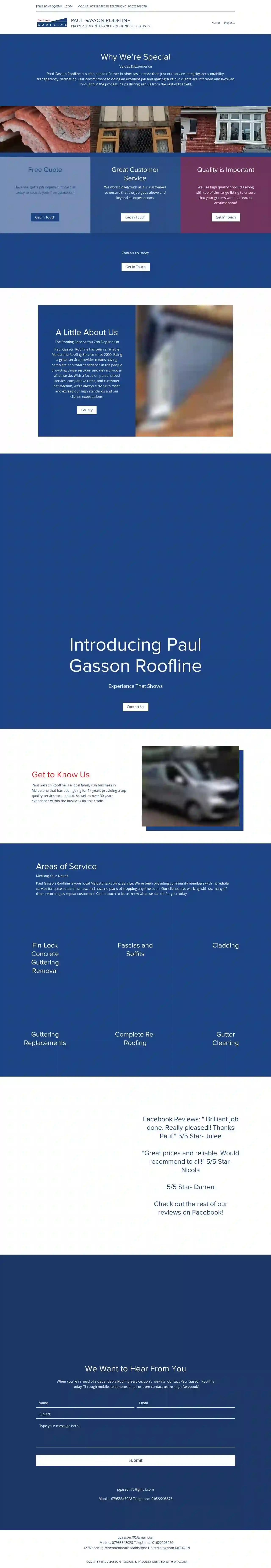 Paul Gasson Roofline