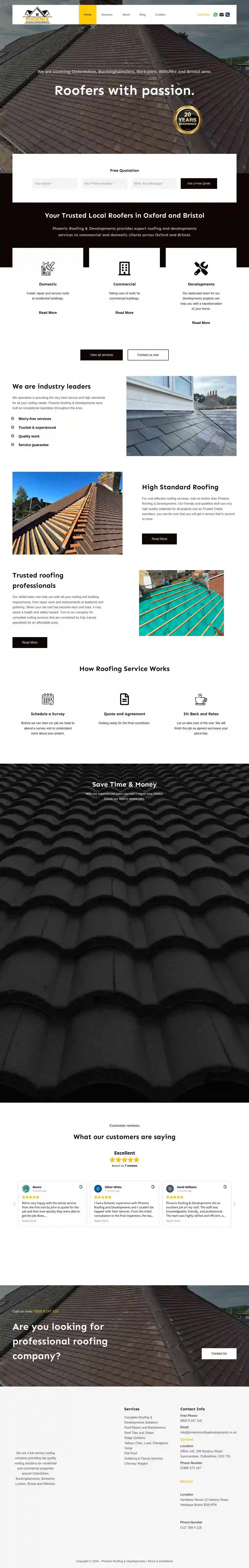 Phoenix Roofing Developments