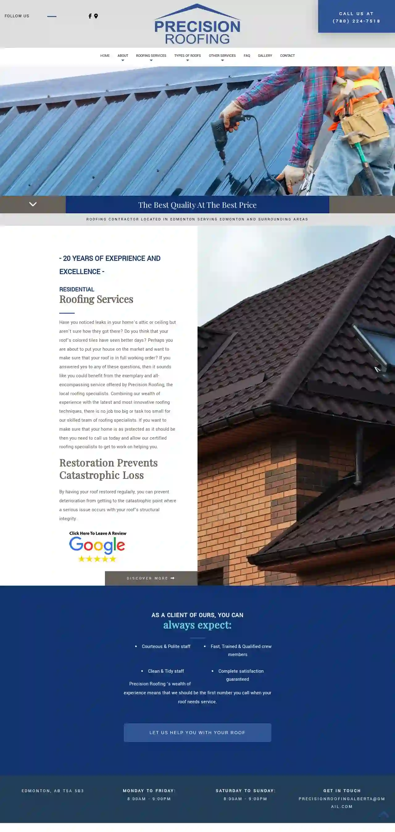 Precision Roofing