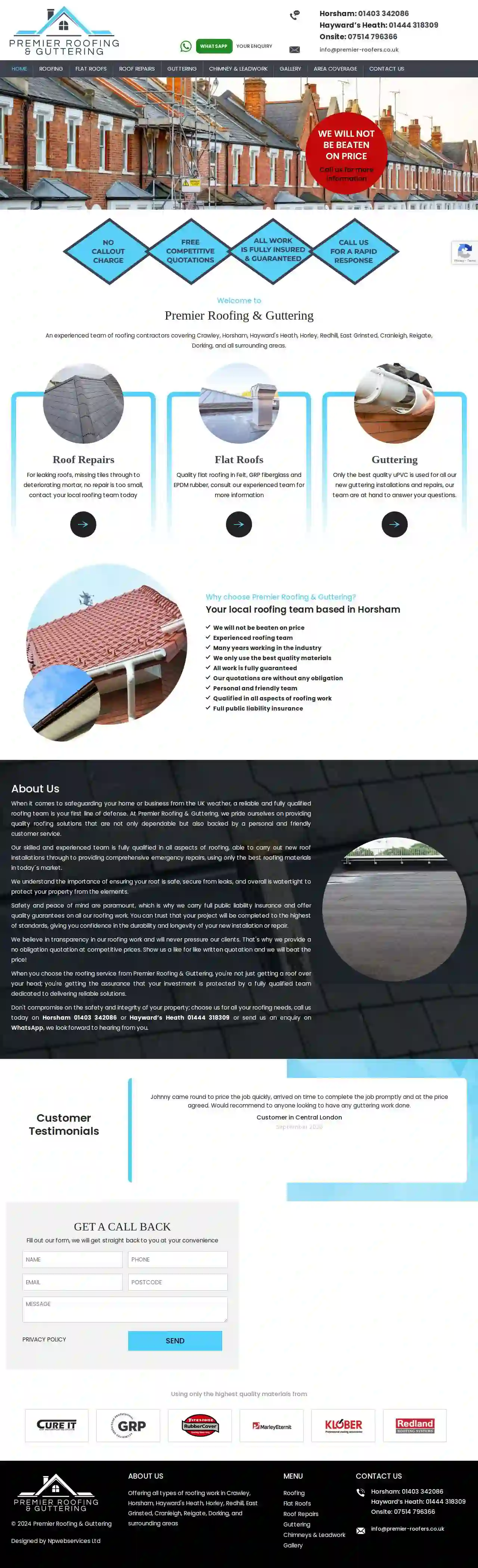 Premier Roofing & Guttering