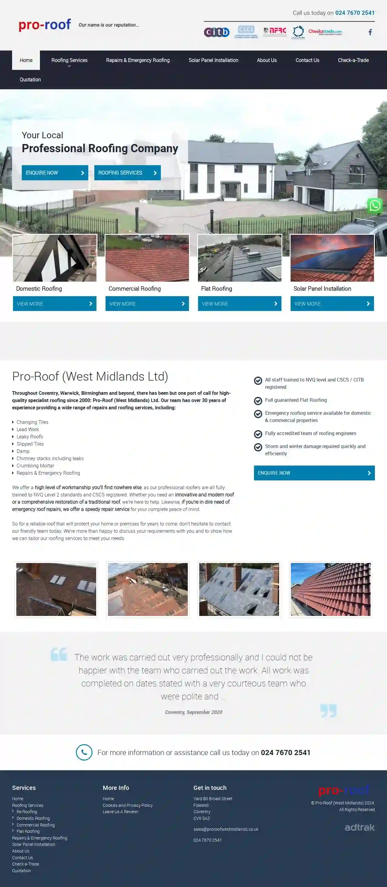 Pro Roof (West Midlands Ltd)