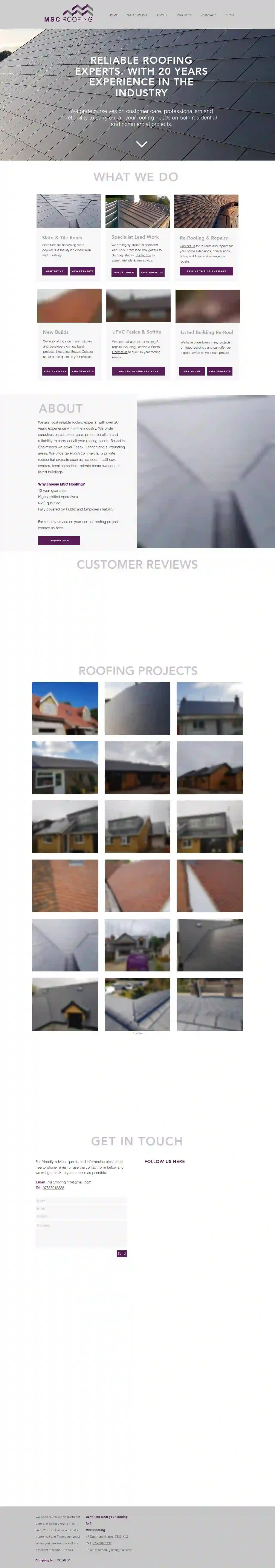 MSC Roofing Ltd