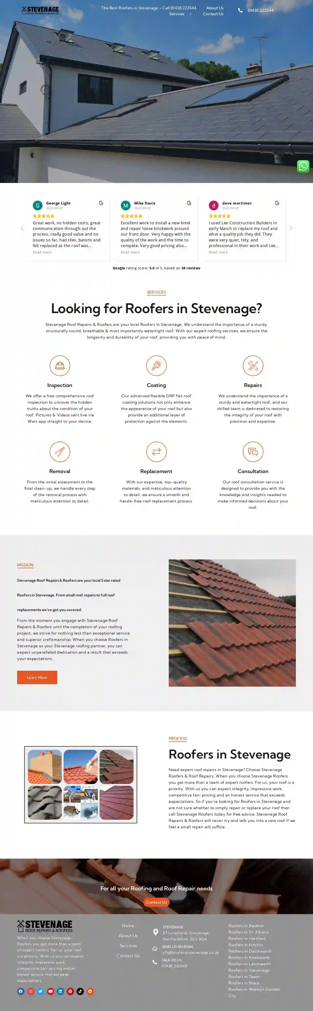 Stevenage Roof repairs & Roofers