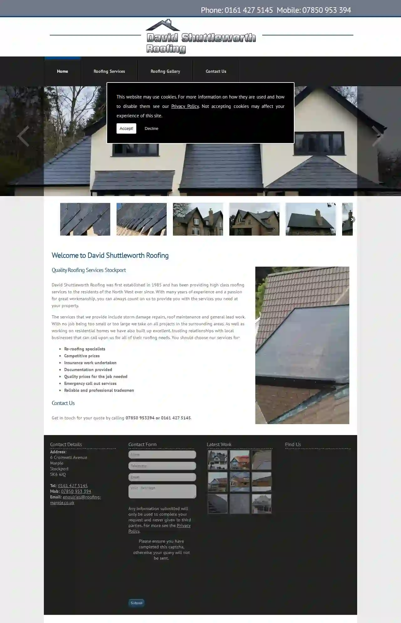 David Shuttleworth Roofing Contractor