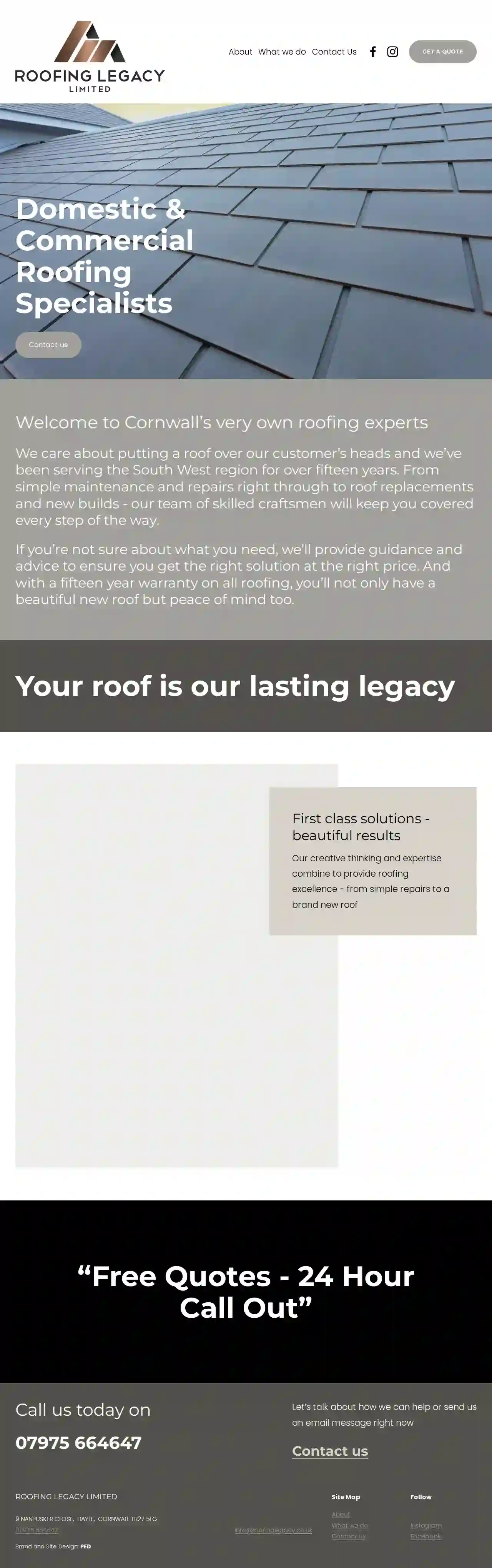 ROOFING LEGACY LIMITED