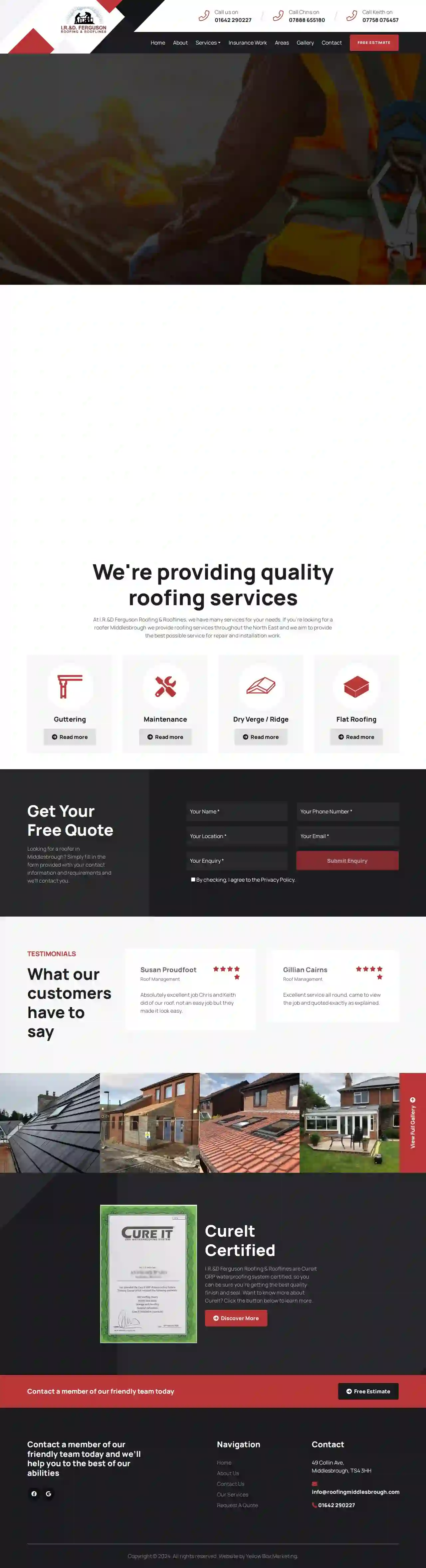 I R & D Ferguson Roofing