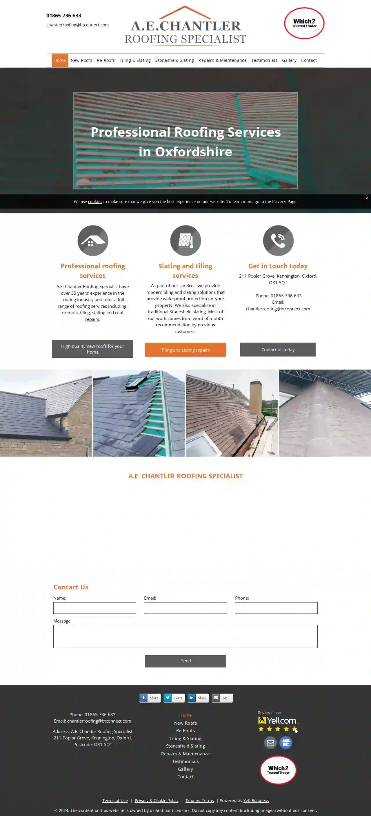 A E Chantler Roofing Specialist