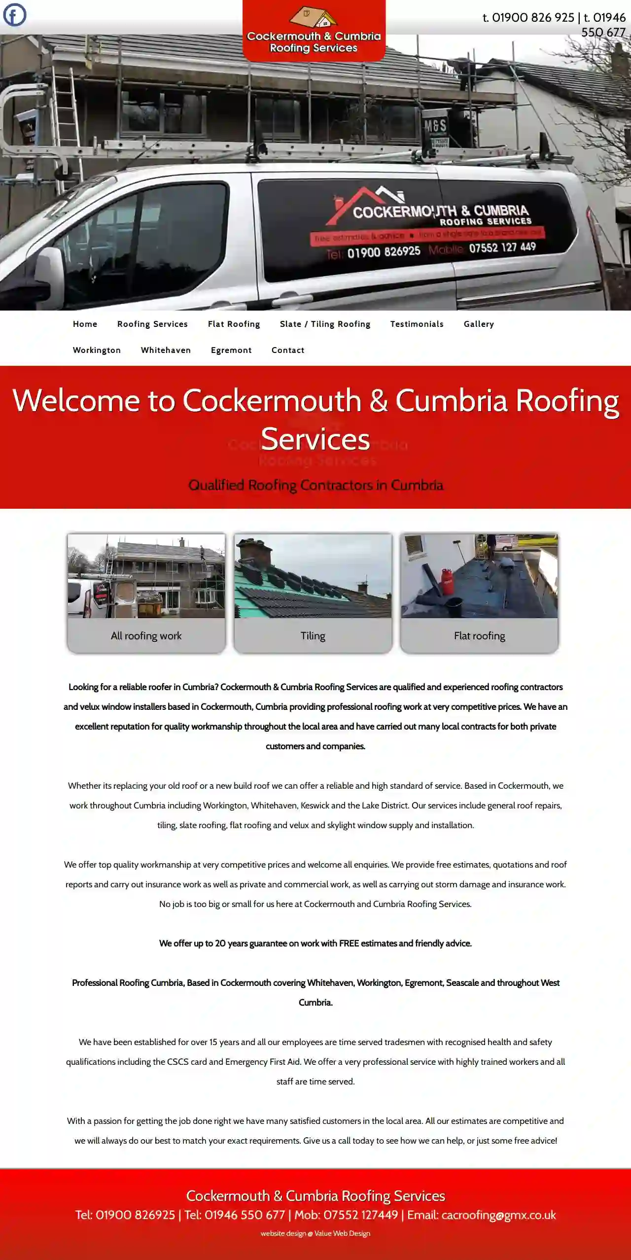 Cockermouth & Cumbria Roofing Services