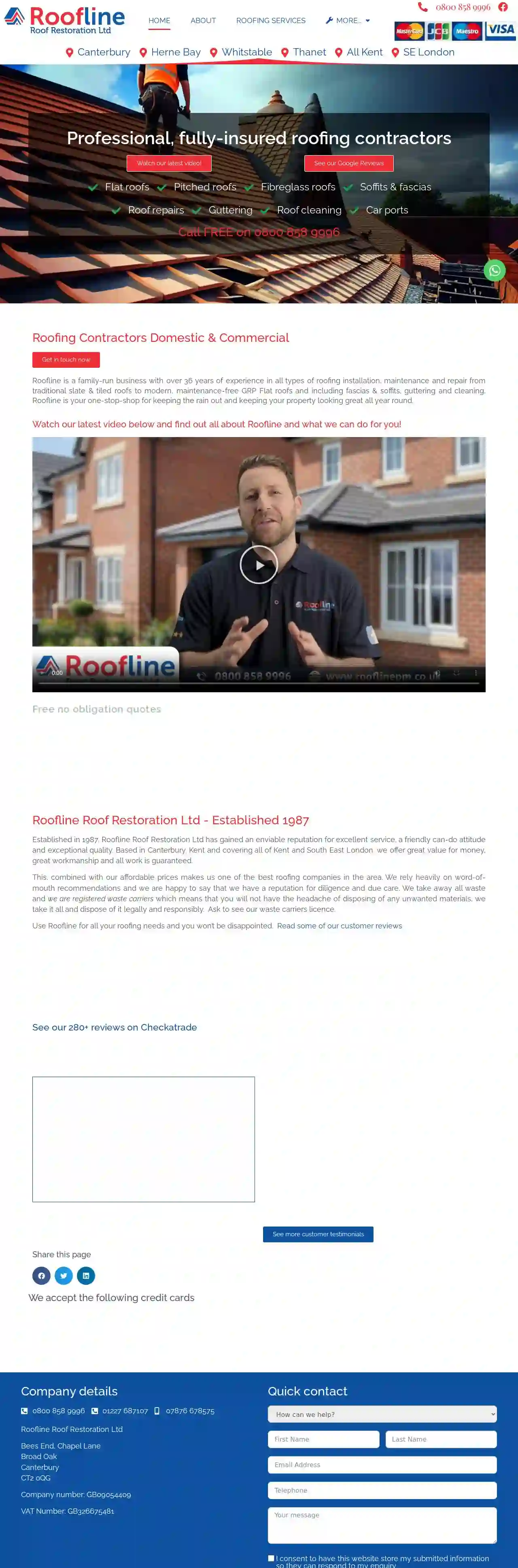 Roofline roof restoration LTD