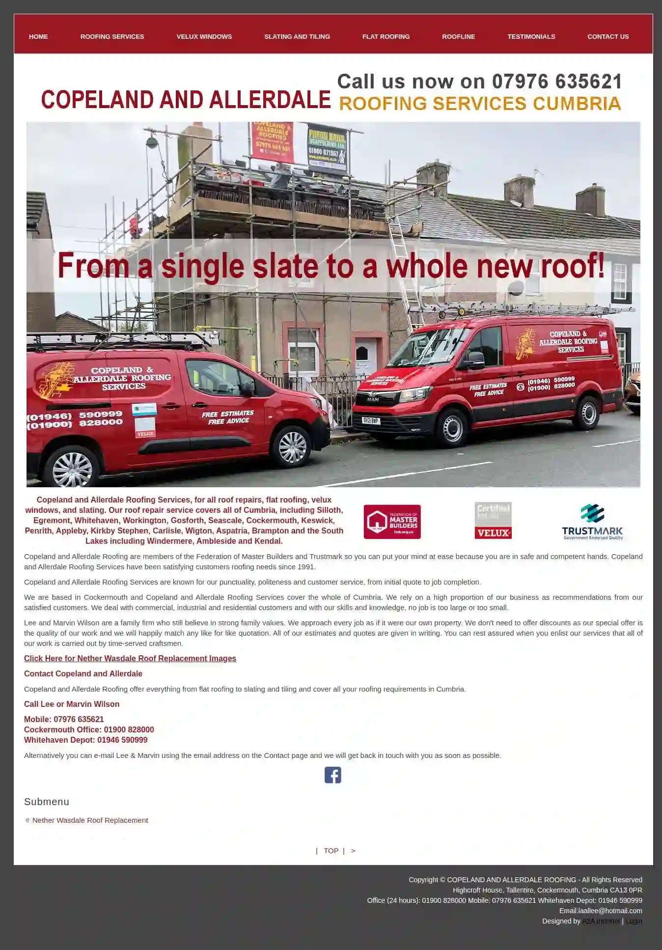 Copeland & Allerdale Roofing Services