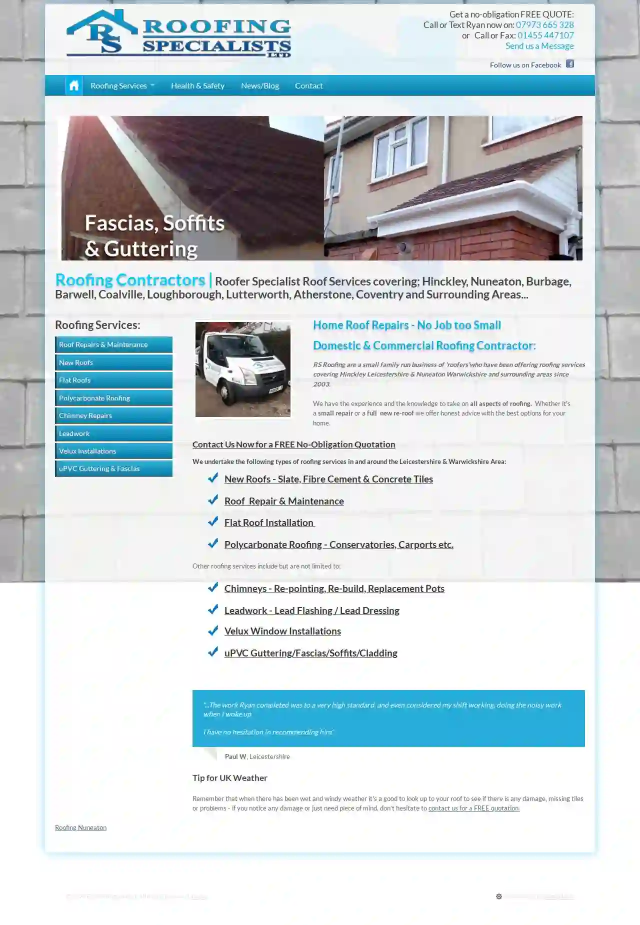 R S Roofing Specialists ltd