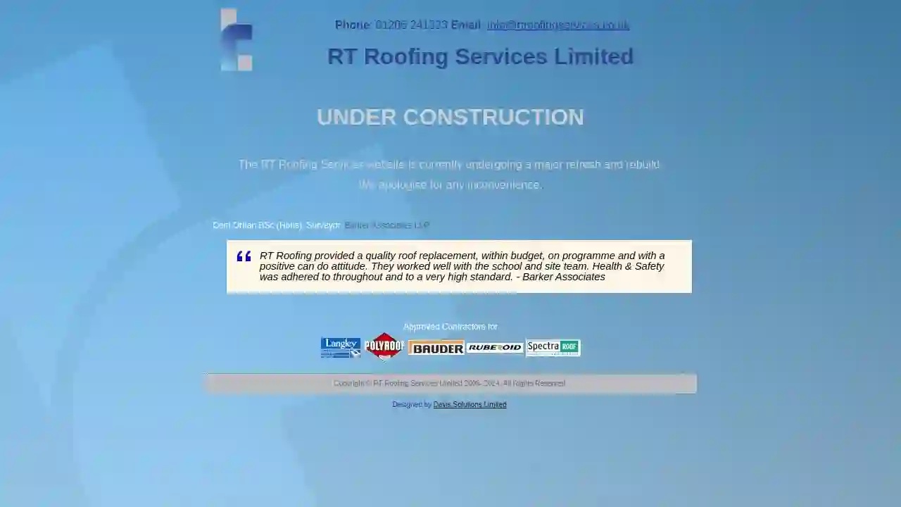 R T Roofing Services Ltd