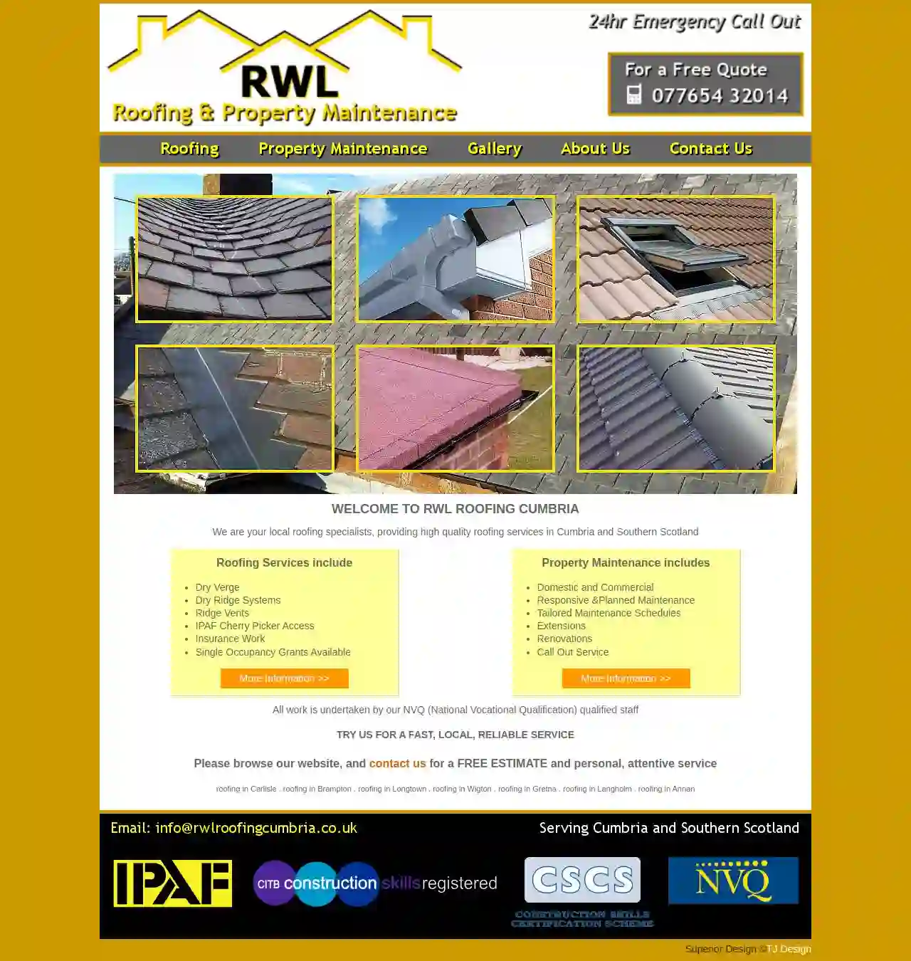 R.W.L Roofing & Property Maintenance Cumbria