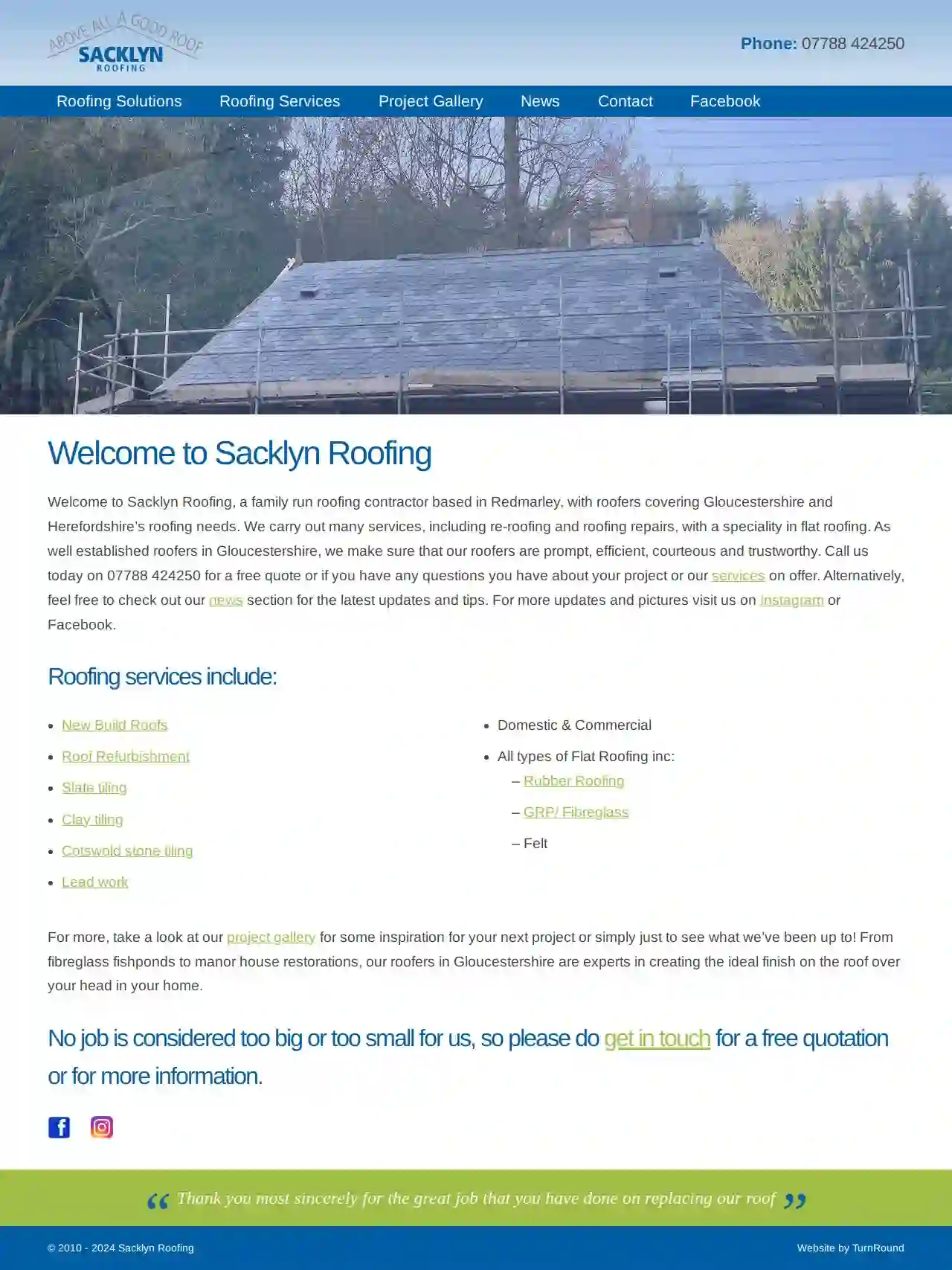 Sacklyn Roofing