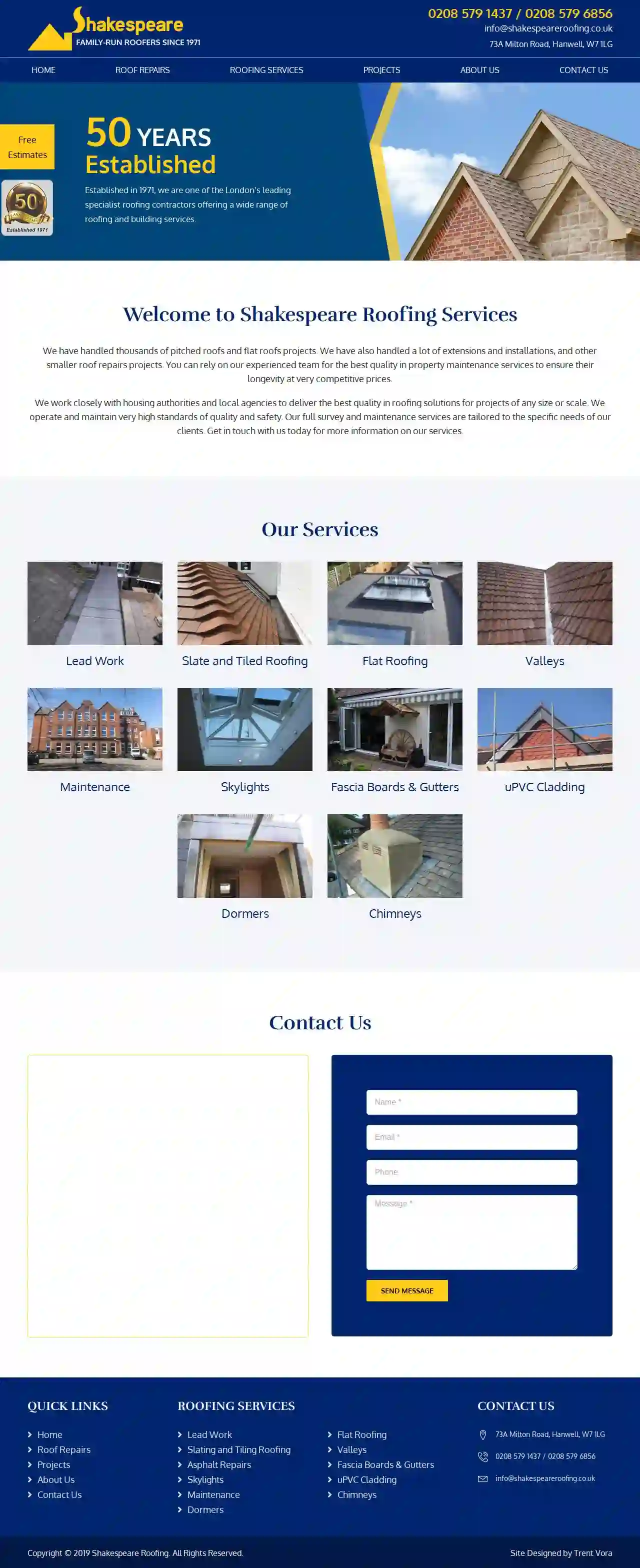 Shakespeare Roofing And Building Contractors Limited