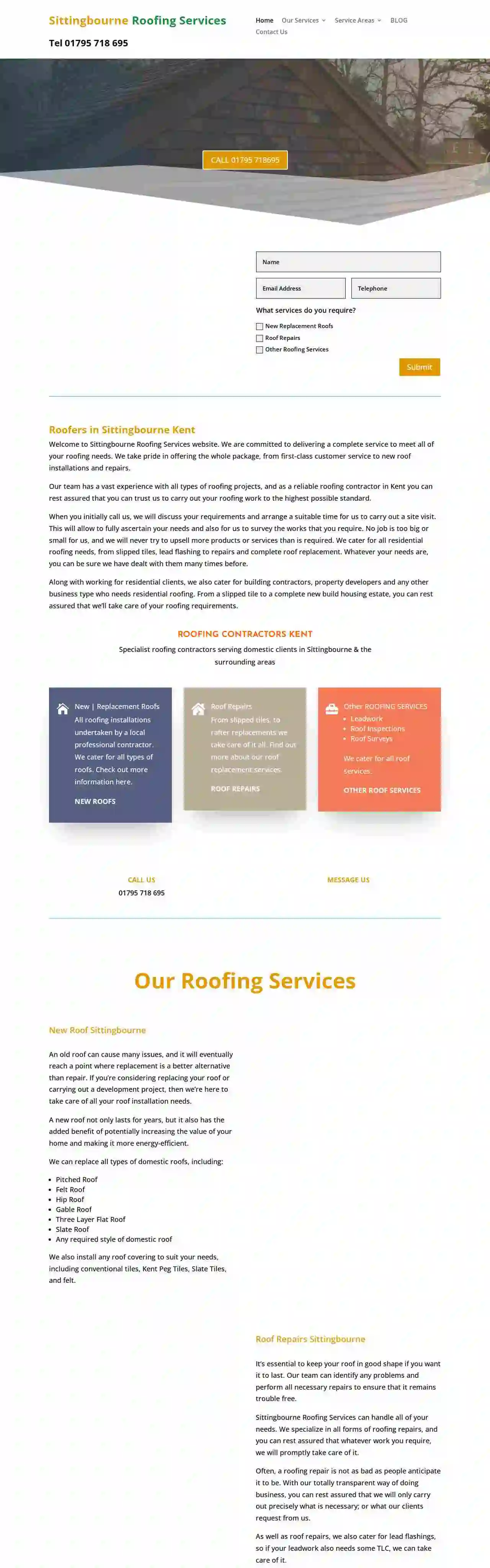 Sittingbourne Roofing Services