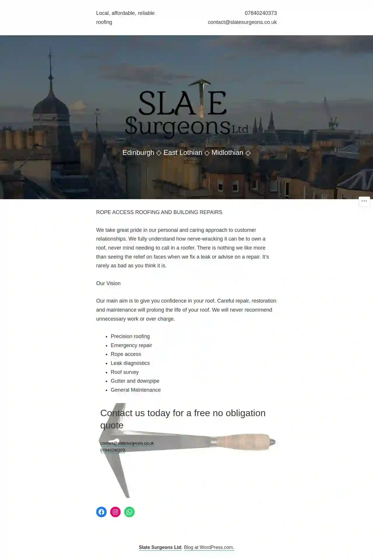 Slate Surgeons Ltd