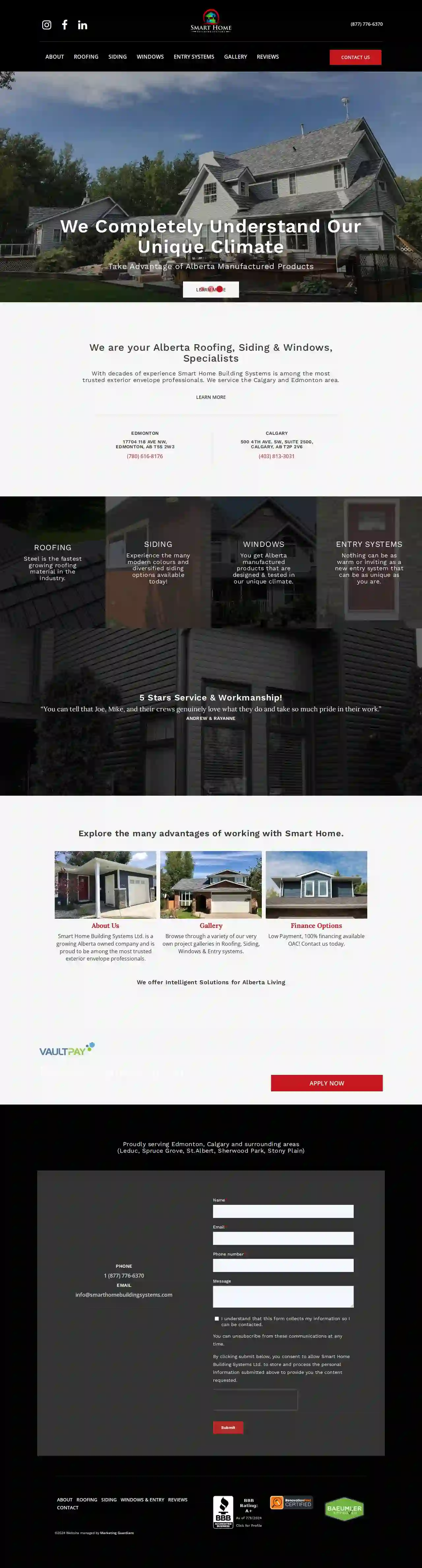 Smart Home Building Systems Ltd.